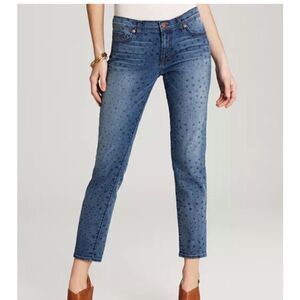 J Brand Aoki Slim Boyfriend Jeans in Vintage Star